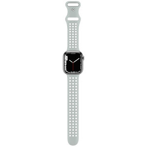 Cinturino di ricambio in Silicone per cinturino <span class=keywords><strong>Apple</strong></span> <span class=keywords><strong>Watch</strong></span> Series 7 6 5 4 3 SE per cinturino <span class=keywords><strong>Apple</strong></span> <span class=keywords><strong>Watch</strong></span> 38 40 41 <span class=keywords><strong>42</strong></span> 44 45 <span class=keywords><strong>mm</strong></span> - Product Image 1