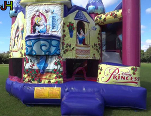 Công Chúa Inflatable Lâu Đài <span class=keywords><strong>Bouncy</strong></span> <span class=keywords><strong>5</strong></span> Trong <span class=keywords><strong>1</strong></span> <span class=keywords><strong>Combo</strong></span> Inflatable Công Chúa Nhảy Lâu Đài Cung Điện Cho Trẻ Em - Product Image 3