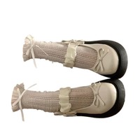 Chaussures Mary Jane légères en PU avec nœud papillon, style japonais J-K, à semelle épaisse, pour femme, nouvelle collection printemps 2026
