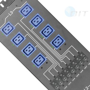 พีดี้เมาท์แร็คอัจฉริยะพร้อมการตรวจสอบอัจฉริยะระยะไกล24พอร์ต - Product Image 6