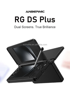 เครื่องเล่นเกมพกพา Anbernic Flip รุ่น S Classic RG <span class=keywords><strong>DS</strong></span> Plus หน้าจอ IPS คู่ ขนาด 4.3 นิ้ว แบบพับได้ แบตเตอรี่ 4000mAh ระบบปฏิบัติการ Linux - Product Image 1