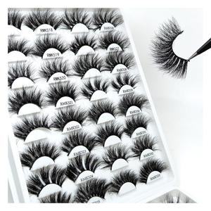 Vendeur de vrais <span class=keywords><strong>cils</strong></span> de vison sans cruauté 25MM Volume de <span class=keywords><strong>cils</strong></span> de vison de luxe C D Curl Faux <span class=keywords><strong>Cils</strong></span> - Product Image 2