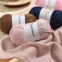 Starry Sky Polyester Yarn Wholesale Factory Direct Soft Metallic Knitting Crochet Yarn OEM Custom Color