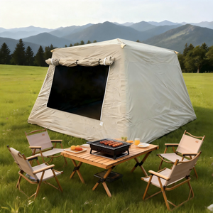 Carpa Inflable Oxford Gruesa, Impermeable, para las Cuatro Estaciones, con Costuras Dobles Termoselladas, Eléctrica y Manual, para 3-4 Personas, Resistente a los Rayos UV - Product Image 4
