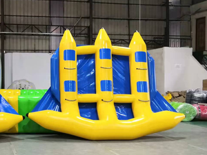Venta al por mayor botes inflables personalizables con peces voladores para <span class=keywords><strong>alquiler</strong></span> en zonas escénicas <span class=keywords><strong>de</strong></span> Resort y <span class=keywords><strong>playa</strong></span> - Product Image 2