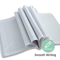 COLORFLY - Organizador/Agenda Personalizada con Cubierta de PVC con Estampado de Mapa de País con Textura de Mármol, Encuadernación Térmica, 80 Hojas con Rayas Anchas