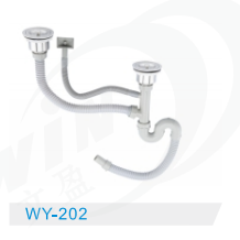 Accessori lavello <span class=keywords><strong>doppio</strong></span> ciotola scolapiatti <span class=keywords><strong>sifone</strong></span> cucina filtro moderno 113mm tubo lucidato tazza filtro <span class=keywords><strong>sifone</strong></span> De Sol - Product Image 3