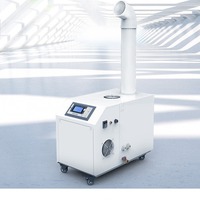 Humidificateur industriel 3 kg/H grand entrepôt à ultrasons atelier textile machine de conservation des légumes spray