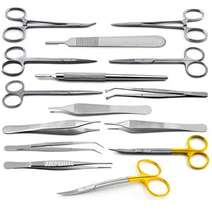 กรรไกรผ่าตัดปลายแหลมด้ามทองเหลืองสแตนเลสสตีล คุณภาพสูง ชุดเครื่องมือผ่าตัดสแตนเลสสตีล - Product Image 6