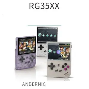 RG-35xx RG35xx 게임 콘솔 Anbernic 3.5 인치 비디오 게임 콘솔 리눅스 5000 + Ps1/sfc/md에 대한 게임 플레이어