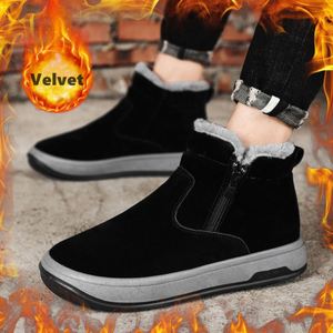 Snow <b>Boots</b> Men's 2022 Winter New Warm Men's <b>Boots</b> Fashion Cotton Shoes - Product Image 5