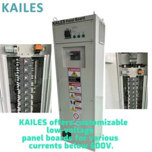 Panel Eléctrico Personalizado KAILES, Gabinete de Distribución de Energía de Bajo Voltaje con Interruptor Automático, Medidor, Tablero de Distribución Industrial - Product Image 2