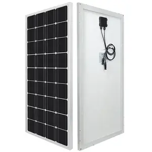 太阳能电池板550瓦光伏太阳能电池板单150瓦200瓦300瓦价格玻璃太阳能电池板550瓦