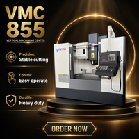 Service de vente VMC855 fourni prix de la machine vmc de fraisage vertical CNC