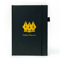 Agenda hebdomadaire mensuel avec impression personnalisée en noir Agenda agenda carnet agenda journal à sublimation Agenda quotidien