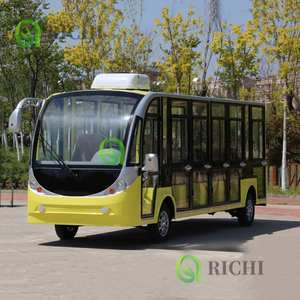 Autobús Eléctrico para Recorridos por el Campus, 11 Asientos, Ecológico, con Puertas, Personalizable, Autobús Turístico Eléctrico para Estudiantes y Visitantes - Product Image 3