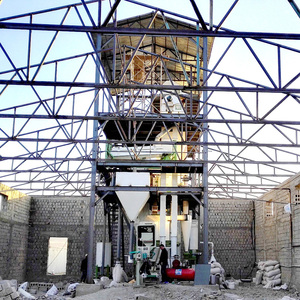 RICHI Fabrik 3-5T/H CE Schlüsselfertiges Projekt Geflügelfutter-Mühlenanlage - Product Image 1