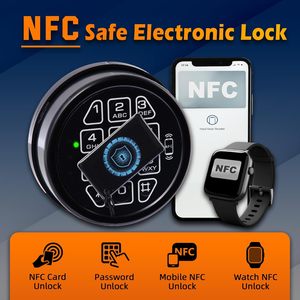 <span class=keywords><strong>Serratura</strong></span> Elettronica <span class=keywords><strong>per</strong></span> Cassaforte con Supporto NFC, Sblocco Avanzato a Combinazione, Impermeabile, Intelligente, <span class=keywords><strong>per</strong></span> Armadietti Porta Armi e Caveau - Product Image 2