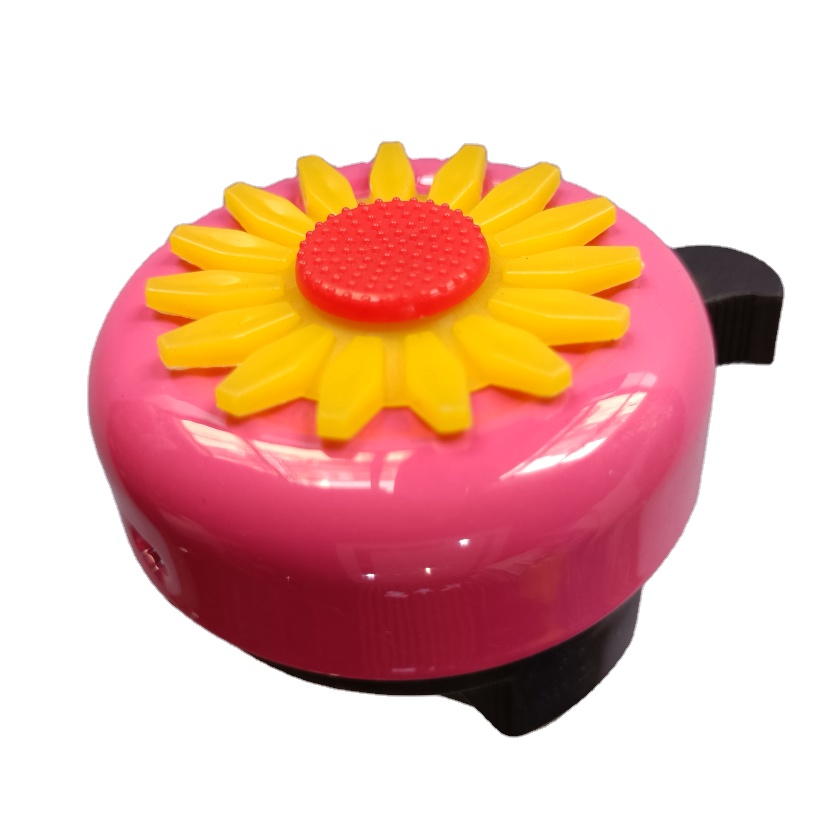 Ferts Children's Bike Accessories-Steel Daisy Flower Handlebar Bike Horn Toddler Bicycle Bell for Kids Factory Wholesale Price