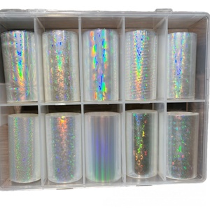 NUEVAS Pegatinas <span class=keywords><strong>de</strong></span> <span class=keywords><strong>Uñas</strong></span> con Efecto Espejo, Serie <span class=keywords><strong>de</strong></span> Colores Degradados con Ondas Láser, Pegatinas Transparentes con Diseño <span class=keywords><strong>de</strong></span> Laberinto y <span class=keywords><strong>Girasol</strong></span> para Arte <span class=keywords><strong>de</strong></span> <span class=keywords><strong>Uñas</strong></span> - Product Image 6