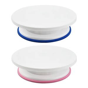 10 Inch DIY Round Plastic Cake Turntable Non-Slip Edge <strong>Baking</strong> <strong>Accessories</strong> Essential <strong>Baking</strong> Tools for Cake Decorating - Product Image 3