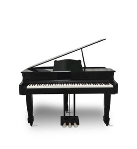 Piano de Cola YIMO Profesional de Alta Calidad con <span class=keywords><strong>Teclas</strong></span> de Acción de Martillo, Piano Digital de Cola con Control Táctil Iluminado - Product Image 1