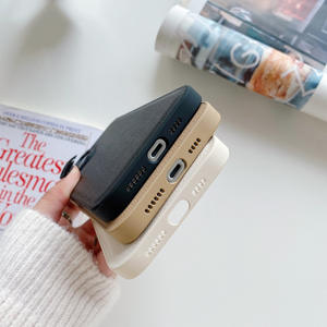 10 couleurs disponibles Étui en cuir PU uni de couleur bonbon pour iPhone 11 12 13 14 Pro <span class=keywords><strong>Max</strong></span> 14 Plus 7 8 Plus Se 2020 - Product Image 4