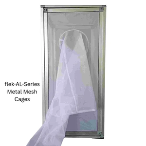 Cage d'élevage d'insectes professionnelle réutilisable avec panneau frontal en maille fine pour la recherche en entomologie, la culture d'insectes et l'utilisation en laboratoire - Product Image 1