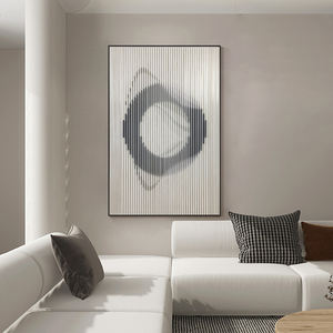 Cuadros Decorativos Acrílicos Contemporáneos en 3D de <span class=keywords><strong>Qian</strong></span> <span class=keywords><strong>Wu</strong></span> para Sala de Estar, Pasillo, Hotel - Opciones de Marco de Color Personalizado, Tamaño Personalizado - Product Image 4