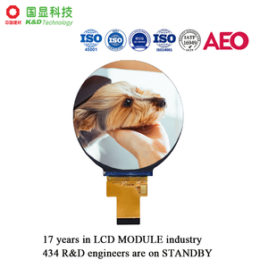 K&amp;D Custom Shaped <strong>LCD</strong> Screen 0.95-<strong>1.54</strong> Inch Mini <strong>Display</strong> <strong>TFT</strong> IPS TN Mipi LVDS Industrial Touch Panel LED Backlight - Product Image 3