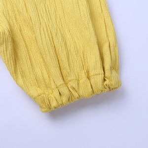 Ropa para niños pequeños en general niñas mono de bebé sin mangas de <span class=keywords><strong>lino</strong></span> ropa para niños niñas mamelucos - Product Image 4