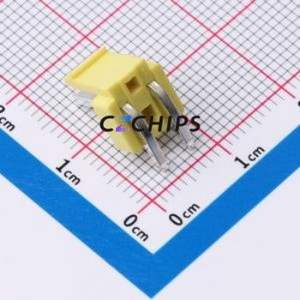 ZX-VH3.96-2PWZ-Y Wire-to-Board Pin Header Bent Lead Through Hole,P=3.96mm Connector 1x2P 3.96mm Right Angle Insert VH - Product Image 2