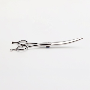 Nhà Máy Bán Buôn Phong Cách Cổ Điển 440C Dog Grooming Cắt Vật Nuôi Grooming Kéo Set Cong - Product Image 3