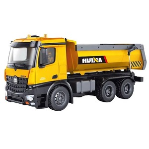 Camión de Volteo a Control Remoto YT <span class=keywords><strong>Huina</strong></span> <span class=keywords><strong>1573</strong></span> 10CH 1/14, Vehículo de Transporte de Aleación, Juguete de Camión a Control Remoto - Product Image 3