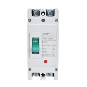 mccb 3p 150a 65ka/480v 1000v 1500v 3p solar pv dc molded case circuit breaker MCCB 250a 350a 400a from SHCET