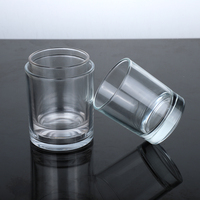 Bougies parfumées nordiques personnalisées au meilleur prix, en verre mat, avec couvercle et boîte cadeau