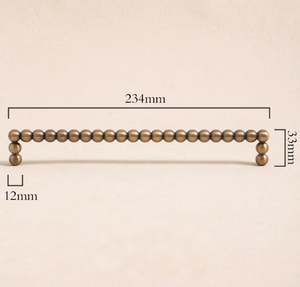 Manija de puerta larga de latón perla de bronce de lujo moderno para armario, cajón, puerta de armario, dormitorio, baño, apartamento - Product Image 5