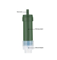 Kit de survie en plein air, paille de purification d'eau portable, kit d'urgence