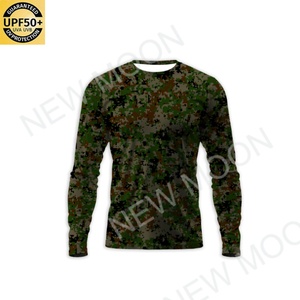 Camisa de Pesca de Alta Calidad UPF 50+ para Hombre, Transpirable, de Manga Larga, Camuflaje, Secado Rápido, Ropa de Pesca - Product Image 3