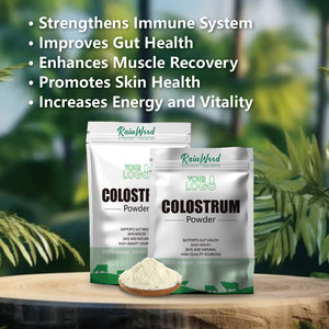 Colostrum bovin en poudre en vrac, marque privée OEM, qualité alimentaire, blanc, pour la santé intestinale et la beauté - Product Image 3
