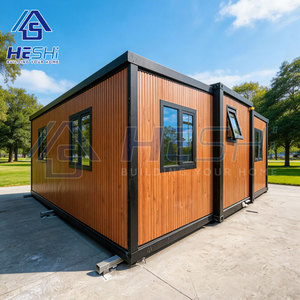 Maison mobile de luxe préfabriquée économique de 20 pieds et 40 pieds, villa préfabriquée extensible de 2, 3, 4 ou 5 chambres, maison conteneur - Product Image 2