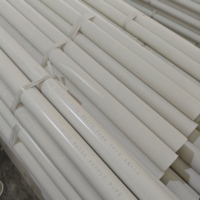 Conduit électrique haute pression en PVC stabilisé aux UV, épaisseur de paroi 1,5-2,0 mm, pour système solaire extérieur et ligne de poteau électrique