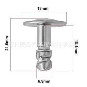 Audi Volkswagen Skoda Engine Underbody Protection Plate <b>Clips</b> 8D0805960 Iron Fasteners For Replace Repair - Product Image 2