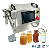 Machine de remplissage automatique de liquides pour bouteilles de désinfectant de bureau, alcool, pesticide, biocide, miel et pâte