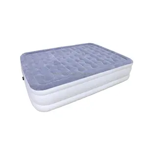 in stock Air Mattress w/ Built in Pump - Luxury Double High Inflatable Bed for Home, Travel & Camping - Premium Blow Up Bed