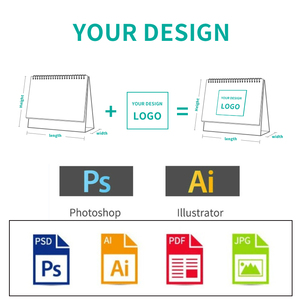 Lịch tùy chỉnh logo của riêng bạn hàng năm dây ràng buộc bảng quảng cáo hàng ngày cá nhân Máy tính để bàn lịch <span class=keywords><strong>2025</strong></span> 2026 - Product Image 5