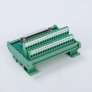 conversion terminal block male and female C45 guide rail PCB support type