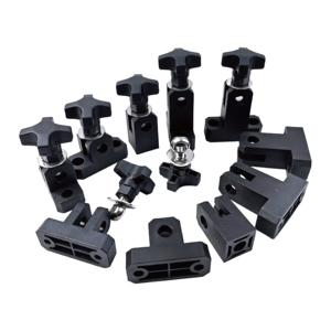 Đúc băng tải các bộ phận điều chỉnh nhựa chéo ống kẹp - Product Image 1