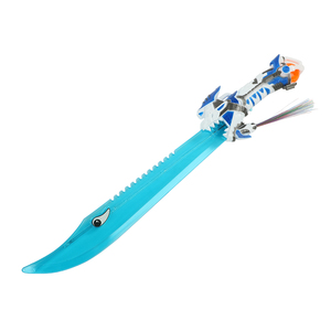 <span class=keywords><strong>Sabre</strong></span> <span class=keywords><strong>laser</strong></span> Sharking avec diode lumineuse, en plastique, jouet pour enfants, s'illumine, diode - Product Image 2