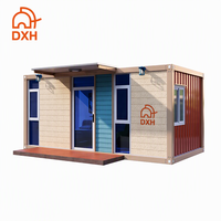 Maison conteneur de luxe détachable de 20 à 40 pieds avec salle de bain et cuisine, mini-maisons modulaires, pods de vie autonomes